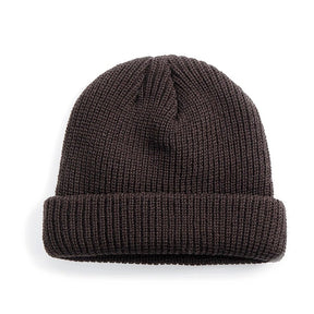 Gorro Beanie Tricô Canelado