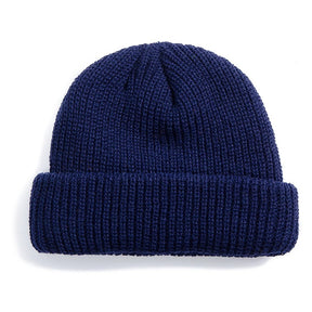 Gorro Beanie Tricô Canelado