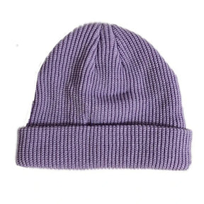 Gorro Beanie Tricô Canelado